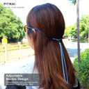 3 x 3 Pack Eye Glasses Strap Sunglasses Eyeglasses Holder for Men Women Kid Eyewear Rope String Keeper Lanyard Retainer (Black & Blue & Pink)