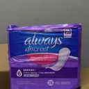 Always Discreet Adult Incontinence Pads for Women, Extra Heavy Absorbency, Long Length, Postpartum Pads, 112 CT