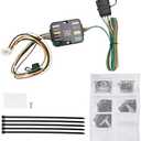 Wahparts 56489 4-Pin Trailer Wiring Harness Compatible with Toyota Sienna 2021-2024