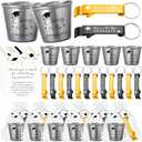 Maxcheck 50 Set 2026 Graduation Favors for Guests Bulk,Stainless Steel Shot Glasses Bottle Opener Keychain with Thank You Card Organza Bag Class of 2026 Graduation Party Favor for Teacher Friend