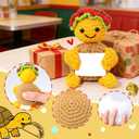 Gifts for Women Man, Handmade Crochet Turtle Taco Birthday Gifts Christmas Stocking Stuffer Funny Desk Accessories Positive Emotional Support Gift (Husband)