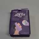 NEWGO Wisdom Teeth Ice Pack Head Wrap for Face Oral Surgery, Jaw Ice Pack for Face with 4 Hot Cold Gel Pack for TMJ, Tooth Extraction, Tonsillectomy Recovery - Purple