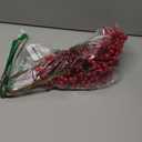 Sggvecsy 6 Pack Artificial Red Berry Stems Christmas Red Berries Holly Berry Branches 25.2 Inches Fake Burgundy Berry Picks for Floral Arrangements Christmas Tree Holiday Home DIY Crafts Decor