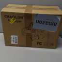 Dog Dryer for Pet Grooming, High Velocity Pet Hair Dryer with Heater, Adjustable Speed, 3 Nozzles and a Comb, Blue