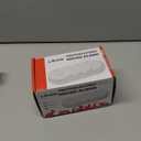 4 Pack Smoke Detector Fire Alarms 9V Battery Operated Photoelectric Sensor Smoke Alarms Easy to Install with Light Sound Warning, Test Button,9V Battery Included Fire Safety for Home