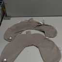 Zebrabox Travel Neck Pillow Cover U Shape Necks Pillows Case Replacement Covers Soft and Smooth Black Gray (ONLY Pillow Cover, No Filler)