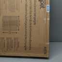 PETIME Foldable Metal Dog Exercise Pen/Pet Puppy Playpen Kennels Yard Fence Indoor/Outdoor 8 Panel 24" W x 36" H with Top Cover (with top Cover, 8 Panels 36" H)