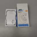 Retractable USB C Charger Wall Plug with 35.5in/90cm Type C Cables Cords,40W Fast Charging Foldable Block Multi Charger for All Devices for iPhone 17/16/15/14/13/12,iPad,Galaxy,Pixel (White)