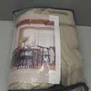 Flax Burlap 90 Inch Pinch Pleated Linen Curtains 2 Panel Set for Living Room Thick Linen Textured Drapes 90 Inches Long Pinch Pleat Drapes Semi Sheer Curtain for Dining Bedroom Office Dark Taupe (Burlywood Birch)