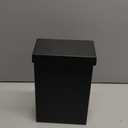 Architectural Mailboxes Modern Heritage Vertical Wall-Mounted Mailbox for Outside, Rust-Resistant Galvanized Steel Metal Small Mail Box, Black Modern Wall Mailbox