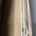 Real Marble Side Table, No Assembly Required Round End Table for Living Room, 15" Modern Small Accent Bedside Table with Gold Metal Legs, Waterproof Nightstand for Sofa, Bedroom, White