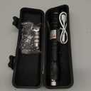 Red Laser Pointer High Power, Tactical Long Range Laser, Rechargeable Laser, Adjustable Focus Laser with Carrying Case (Red Light)