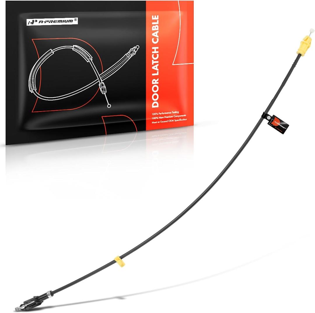 A-Premium 22.08 Inch Door Latch Release Cable Compatible with Chevrolet Cobalt 2005-2010 & Pontiac G5 2007-2010, 4-Door Front Left or Right