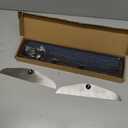 Stair Tread Template Tool, FEITON Stair Gauge Set Shelf Layout Measuring Scribe Tool for Stairs, Risers, Partitions, Self and Cutting Drywall (Blue)