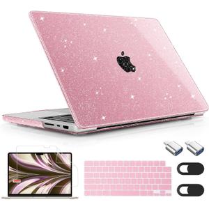 Mektron Case for M5 MacBook Pro 14 inch 2025 Model A3434 A3112 Fit 2024-2021 Model M4 A3112 A3401 A3185 M3 A2918 A2992 M2 A2779 M1 A2442 Pro/Max Cover for Mac Pro14, A-Gypsophila Pink Mektron Case for M5 MacBook Pro 14 inch 2025 Model A3434 A3112 Fit 2024-2021 Model M4 A3112 A3401 A3185 M3 A2918 A2992 M2 A2779 M1 A2442 Pro/Max Cover for Mac Pro14, A-Gypsophila Pink