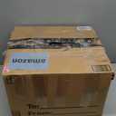 10x16ft Clear tarps with Grommets, Clear Tarps Heavy Duty Water Resistant with Reinforced Edge,14Mil Thickened Transparent Tear Resistant Waterproof PVC Vinyl Tarp Enclosure for Patio,Porch, Outdoor