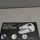 Mini Handheld Sewing Machine for Beginners, Easy to Use, Fast Stitching  Perfect for Clothes, Fabrics, and Quick Home Repairs for Mom Birthday Valentine's Day and Christmas (Black)