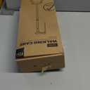 Rehand Quad Cane, Walking Cane with Ergonomic Handle Ever and Graceful 4-Pronged Base for Extra Stability, Adjustable Walking Sticks for Right or Left Handed Men & Women and Seniors (Black2)