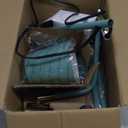 Floor Lamp, Industrial Floor Lamps for Living Rooms Rustic Farmhouse Reading Standing Floor Lamp Adjustable Metal Heads Indoor Task Lighting for Living Room Bedroom Office Home Decor, (Green)