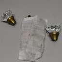 Gold Dummy Door Knobs Interior Brass 2 Pack Doorknob Crystal Glass Closet Door Handle Vintage Door Pulls for Pantry Door Hallway