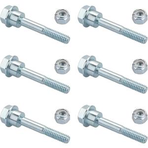 6 Pack Snow Blower Shear Bolts & Nuts Kit for Husqvarna Craftsman Poulan 2 Stage Snow Blowers 570XP,575XP,576XP,Replacement for 580790401,588077501,588077502,Throwers Snow Blower Replacement Parts