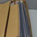 Refrze 2 Pack Curtain Rods for Windows 48 to 84 Inch, Industrial Curtain Rods Wrap Around, Heavy Duty for Bedroom & Outdoor, 48-84", "Black Curtain rod