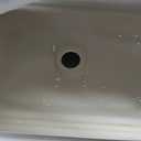 20 x13.6inch Bathroom Vessel Sink Rectangular Ceramic Sink Above Counter Basin White Porcelain Ceramic Vessel Vanity Sink Art Basin for Bathroom Lavatory Restroom, 20"X14"