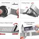 EACHE Stainless Steel Mesh Watch Band for Men Women, Quick Release Mesh Watch Straps 12mm 14mm 16mm 18mm 20mm 22mm