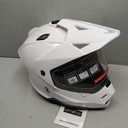 1Storm Dual Sport Motorcycle Motocross Off Road Full Face Helmet Dual Visor: HF802 Large