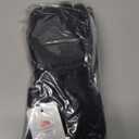 Ski Gloves, Warmest Waterproof and Breathable Snow Gloves for Cold Weather, Fits Both Men & Women, for Parent Child Outdoor (XS(Fit Kids 6-8 Years), Full Black)