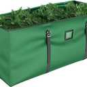Mrrihand Christmas Tree Storage Bag - Large 7.5Ft Artificial Tree Container, Anti-Tear Heavy-Duty 600D Oxford Cloth Box With Handles (Green)
 ( green)