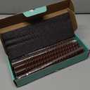 10 Inch Chocolate Brown Taper Candle Set, 10 Pack Elegant Unscented Dripless Candlesticks for Family Dinner Parties Home Decoration Picnic