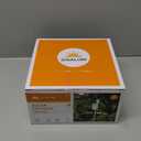 GIGALUMI Solar Lights Outdoor Waterproof, 12 Pack, Stainless Steel LED Solar Garden Lights for Patio, Lawn, Yard and Landscape, Cold White