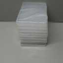 GRETJOB 8 Pcs Clear Flat Breast Milk Freezer Storage Organizer, Space Saving Breastmilk Freezer Tray for Breastfeeding Bag Organization, Reusable Breastmilk Storage Containers, 7.48 x 5.11 x 0.67 in