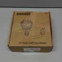 Kohree 50 Amp to 15 Amp 110V RV Adapter Plug, 15 Amp Male to 50 Amp Female RV Power Adapter Cord 12", RV Dogbone Electrical Adapter with Twist Lock Plug & LED Indicator