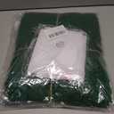 3 Pack Dark Green Cheesecloth Table Runner 35x120 Inch Long Romantic Table Runner for Wedding Bridal Shower Birthday Party Spring Easter Holiday Home Decorations Emerald Green (Dark Green, 3 Pack)