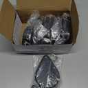 Upgraded Retractable Plant Hanger,Plant Pulleys for Hanging Plants,Easy to Raise and Lower,Auto Lock,Heavy Duty,Adjustable Hook for Garden Baskets Pots,Birds Feeder,(6Pcs,Black)