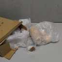 10 Pcs Vintage Brown Christmas Glass Candle Jars Empty Containers Bulk 7 oz Farmhouse Glass Jars with Cork Lids Tins for Xmas Holiday Candle Making Storing Biscuits Tea Party Favors