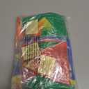 Bedwina 4-Pcs Assorted Inflatable Beach Balls - Rainbow Beach Balls for Kids in 6", 12", 16", 24" Sizes - Colorful Blow Up Pool Toys for Beach Games, Summer Party Decor & Outdoor Fun