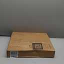 Mayfair Padded Toilet Seat, Cushioned Soft Vinyl over Wood Core Seat, Secure Hinges, Easy Clean, Made in USA, Round, Black