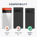 kwmobile Case Compatible with Google Pixel 7 Case - TPU Silicone Phone Cover with Soft Finish - Nude Lilac