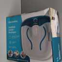 Homedics Bubble Mate Foot Spa, Toe Touch Controlled Foot Bath with Invigorating Bubbles and Splash Proof, Raised Massage Nodes and Removable Pumice Stone