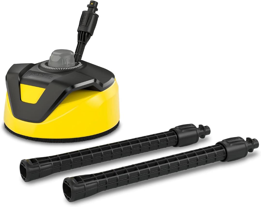 Krcher - T 5 T-Racer 11" Electric Power Pressure Washer Surface Cleaner Attachment - 32" Extension Wand Included - 2600 PSI - for Krcher K1-K5