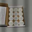 Homemory 12pcs Flameless LED Tea Lights with Remote & Timer, 400+Hours Realistic Flickering Battery Candles for Seasonal, Tabletop, and Centerpieces Decor (Warm White Glow, White Base)