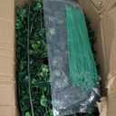 Skloopearg Artificial Grass Wall Panels, 12 Pack 10"x10" Boxwood Hedge Wall Panels with 100 Zip Ties, Boxwood Backdrop for Outdoor Indoor Decorative Fences Privacy Hedge