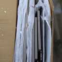 Large Coffee Bar Cabinet, Mini Fridge Cabinet with Power Outlets and Fridge Space, Farmhouse Design Liquor Cabinet for Kitchen and Dining Room, Black (63 inch)