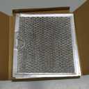 Microwave Filter replacement 6.81" x 6.34" Fits GE WB02X11534 Samsung DE63-00666A Microwave Grease Filter - Freshens and Filters Kitchen Air Entering the Over-the-Range Oven Stove Fan (2-Pack)