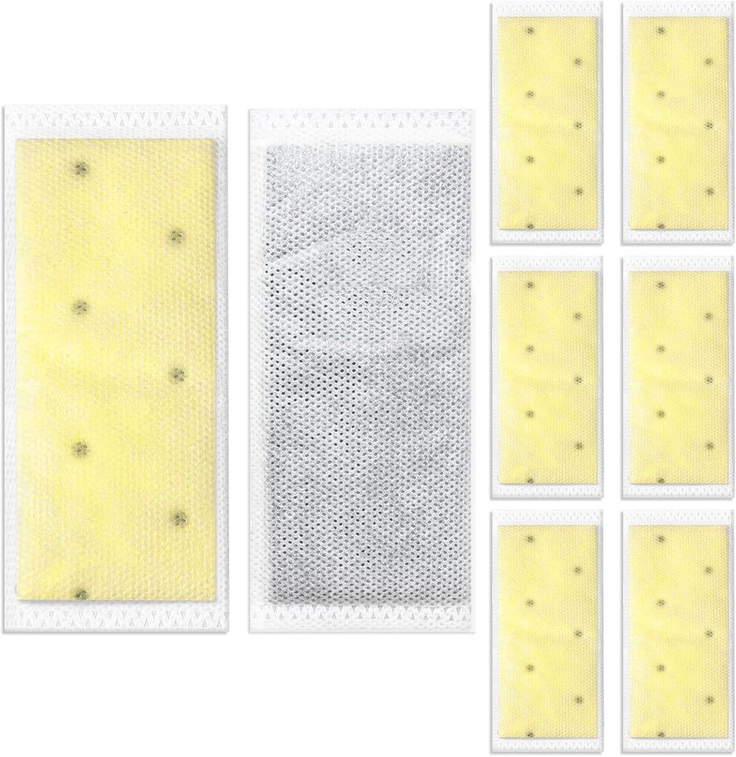 8 Pcs PureAir PK-2 Refill Filter Replacement for Frigidaire Produce Keeper Plus FRPAPK2RF Compatible with CrispSeal Plus Gallery Models GRMG2272BF, GRMG2272BF, GRMC2273BD, GRMC2273CF02