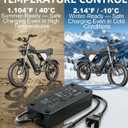 54.6V 3A Fast Battery Charger for Super 73,with 3-Pin Connector for 48V Lithium Battery 110V-120V Power Adapter Compatible for Z/S/R-Series,Z S R Adventure, ZX,RX,S2,Replacement Part etc (3A)