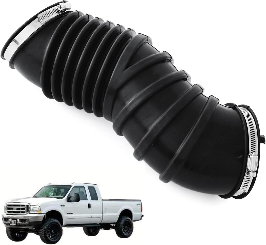 AUCERAMIC Engine Air Clean Intake Tube Hose Fit for Ford F-250 F-350 F-450 F-550 Super Duty Excursion 1999-2003 7.3L DIESEL V8 Replace 696-202 XC3Z-9B659-AA